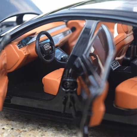 [TOY] 1:24 Audi 2017 A8 nero modellino di auto Die-Cast