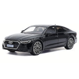 Audi 2018 A7 Black 1:24 – model wyświetlacza odlewany z odlewu
