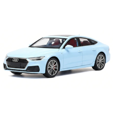 [TOY] 1:24 Audi 2018 A7 Blue Model Car Die-Cast