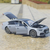 [TOY] 1:24 Audi 2018 A7 Gray Model Car Die-Cast