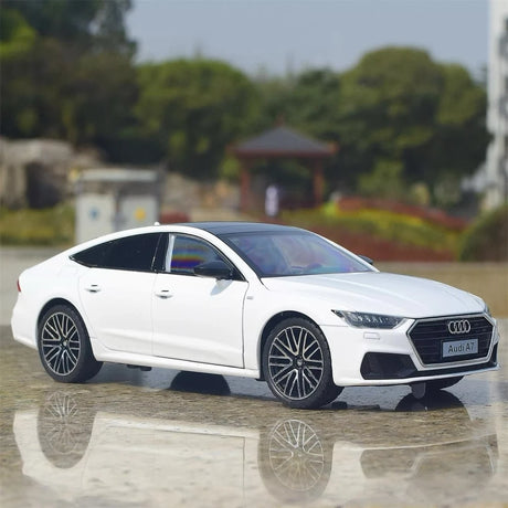 [TOY] 1:24 Audi 2018 A7 White Model Car Die-Cast