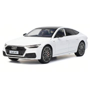 Audi 2018 A7 الأبيض 1:24 – مجسم سيارة معدني للعرض