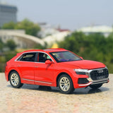 [TOY] 1:24 Audi 2018 Q8 rouge voiture miniature Die-Cast
