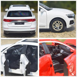 [TOY] 1:24 Audi 2018 Q8 blanc voiture miniature Die-Cast
