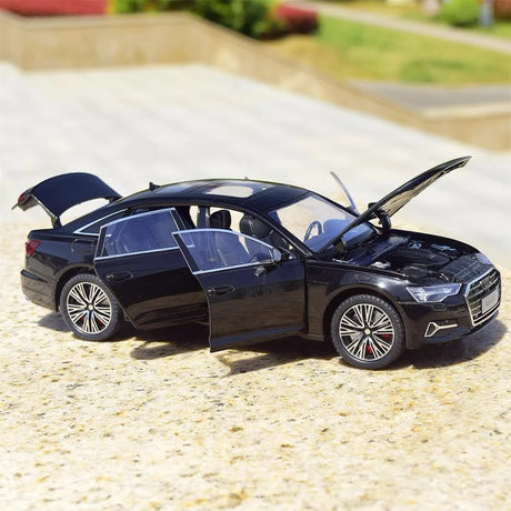 [TOY] 1:24 Audi 2019 A6 L Black Model Car Die-Cast