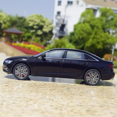[TOY] 1:24 Audi 2019 A6 L Black Model Car Die-Cast
