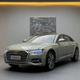 Audi 2019 A6 L Gray 1:24 – Valuvalettu näyttömalli