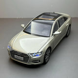 Audi 2019 A6 L Gray 1:24 – Valuvalettu näyttömalli