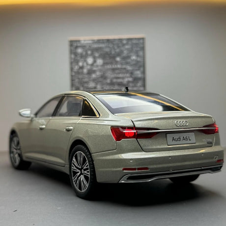 [TOY] 1:24 Audi 2019 A6 L Gray Model Car Die-Cast