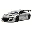 Audi 2019 R8 LMS GT2 Silver 1:24 – Valuvalettu näyttömalli