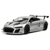 Audi 2019 R8 LMS GT2 Silver 1:24 – Valuvalettu näyttömalli