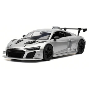 Audi 2019 R8 LMS GT2 Silver 1:24 – Valuvalettu näyttömalli