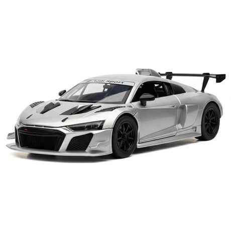 [TOY] 1:24 Audi 2019 R8 LMS GT2 Silver Model Car Die-Cast