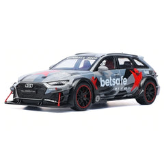 [TOY] 1:24 Audi 2019 RS6 Betsafe C8 Gray Model Car Die-Cast