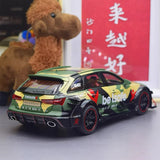 Audi 2019 RS6 Betsafe C8 Green 1:24 – Valuvalettu näyttömalli