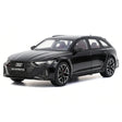 [TOY] 1:24 Audi 2019 RS6 C8 svart modellbil Die-Cast