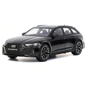 [TOY] 1:24 Audi 2019 RS6 C8 svart modellbil Die-Cast