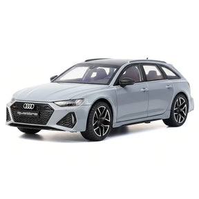 [TOY] 1:24 Audi 2019 RS6 C8 gris voiture miniature Die-Cast