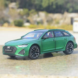 [TOY] 1:24 Audi 2019 RS6 C8 Green Model Car Die-Cast