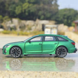 [TOY] 1:24 Audi 2019 RS6 C8 Green Model Car Die-Cast