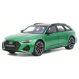 [TOY] 1:24 Audi 2019 RS6 C8 Green Model Car Die-Cast