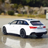 [TOY] 1:24 Audi 2019 RS6 C8 White Model Car Die-Cast