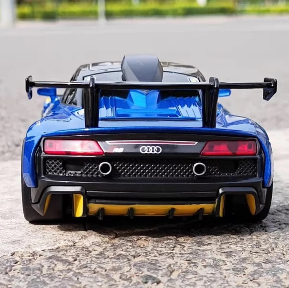 [TOY] 1:24 Audi 2020 R8 LMS GT2 Blue Model Car Die-Cast