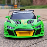 [TOY] 1:24 Audi 2020 R8 LMS GT2 グリーン モデルカー Die-Cast
