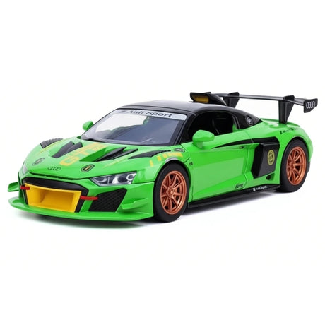 [TOY] 1:24 Audi 2020 R8 LMS GT2 Green Model Car Die-Cast
