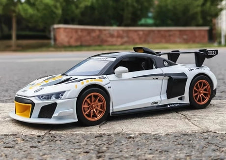 [TOY] 1:24 Audi 2020 R8 LMS GT2 White Model Car Die-Cast