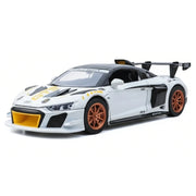Audi 2020 R8 LMS GT2 الأبيض 1:24 – مجسم سيارة معدني للعرض
