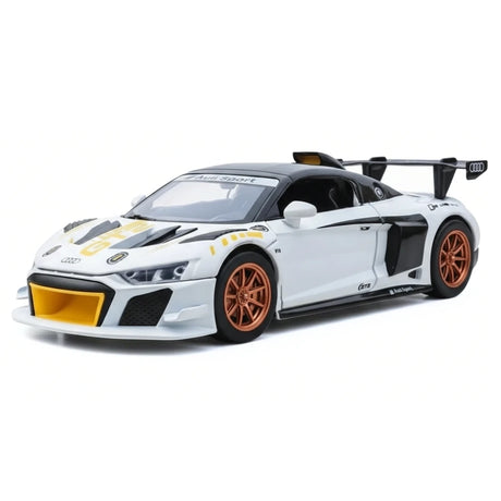 [TOY] 1:24 Audi 2020 R8 LMS GT2 White Model Car Die-Cast