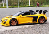 [TOY] 1:24 Audi 2020 R8 LMS GT2 イエロー モデルカー Die-Cast