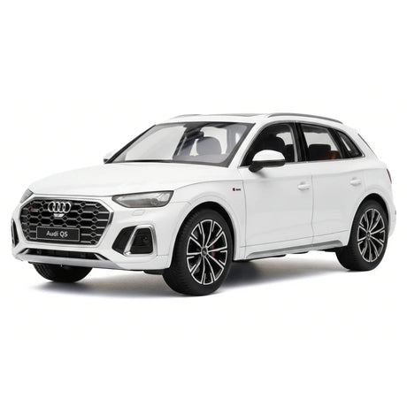 Audi 2021 Q5 branco 1:24 – modelo de exposição em metal fundido