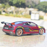 [TOY] 1:24 Audi 2021 R8 LMS GT3 Iron Man Model Car Die-Cast