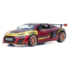 [TOY] 1:24 Audi 2021 R8 LMS GT3 Iron Man pienoismalli Die-Cast
