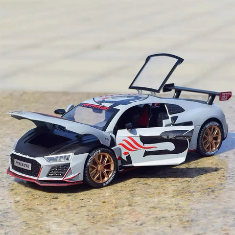 Audi 2021 R8 LMS GT3 MTM 1:24 – modelo de exposição em metal fundido