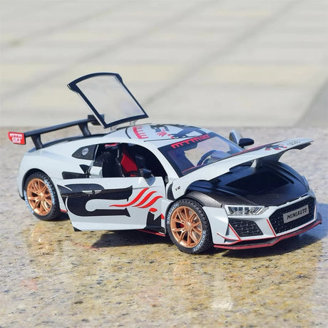 Audi 2021 R8 LMS GT3 MTM 1:24 – modelo de exposição em metal fundido