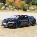 [TOY] 1:24 Audi 2021 R8 RWD noir voiture miniature Die-Cast