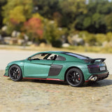 [TOY] 1:24 Audi 2021 R8 RWD Green Model Car Die-Cast