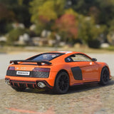 [TOY] 1:24 Audi 2021 R8 RWD Orange Model Car Die-Cast