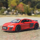 [TOY] 1:24 Audi 2021 R8 RWD rood modelauto Die-Cast