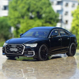 [TOY] 1:24 Audi 2023 A6 L musta pienoismalli Die-Cast