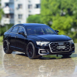 [TOY] 1:24 Audi 2023 A6 L musta pienoismalli Die-Cast