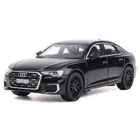 [TOY] 1:24 Audi 2023 A6 L musta pienoismalli Die-Cast