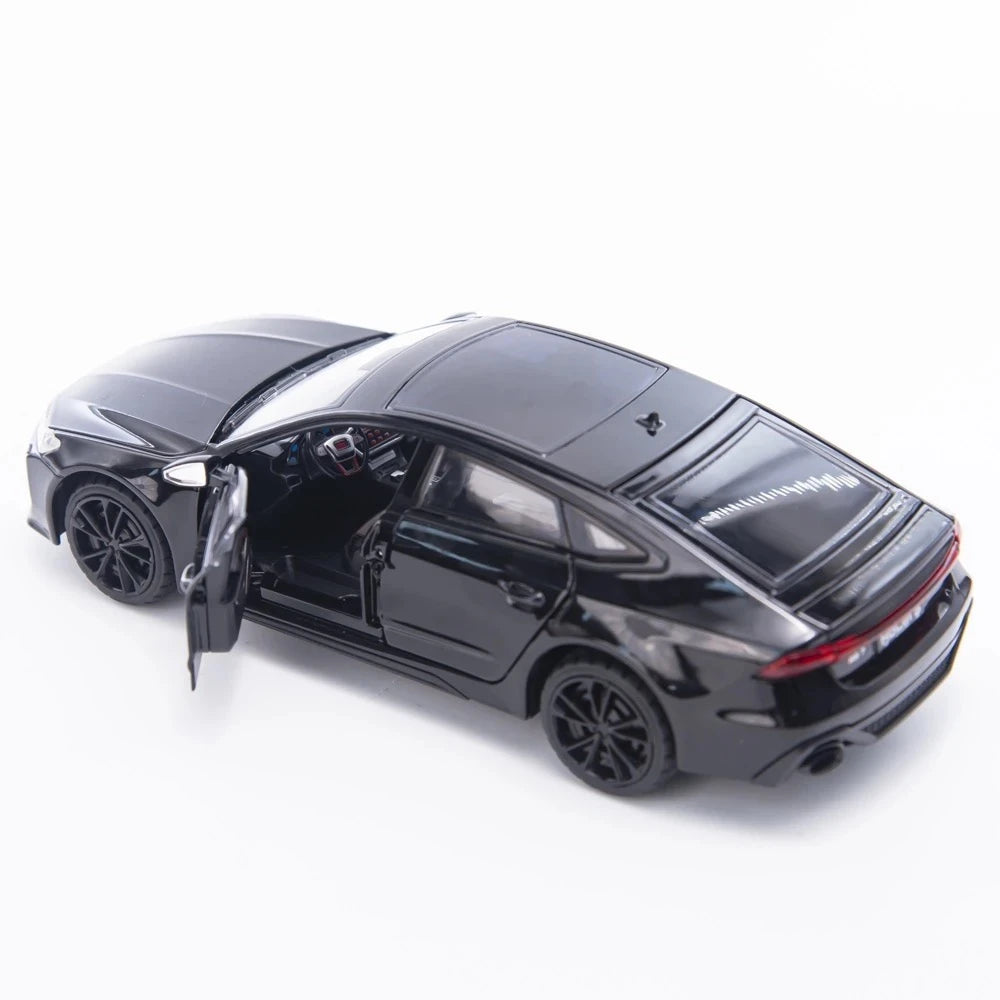 [TOY] 1:24 Audi 2024 RS7 Black Model Car Die-Cast