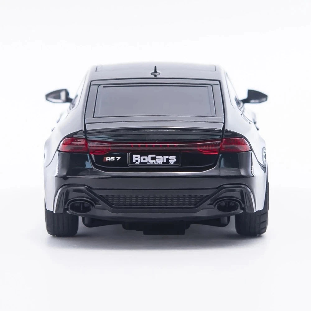 [TOY] 1:24 Audi 2024 RS7 Black Model Car Die-Cast