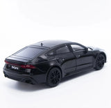 [TOY] 1:24 Audi 2024 RS7 Black Model Car Die-Cast