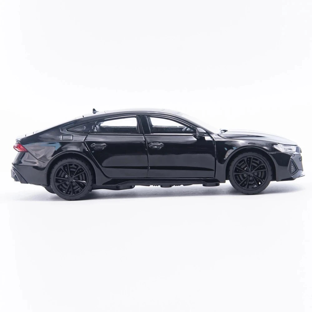 [TOY] 1:24 Audi 2024 RS7 Black Model Car Die-Cast