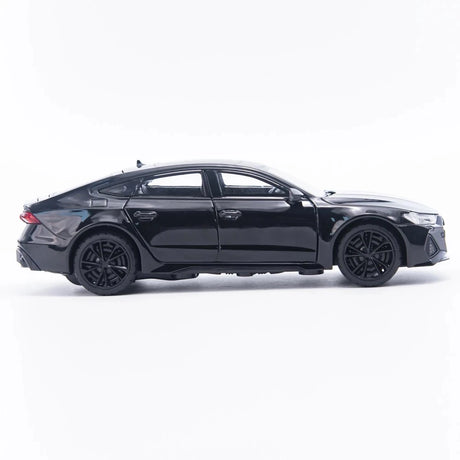 [TOY] 1:24 Audi 2024 RS7 musta pienoismalli Die-Cast